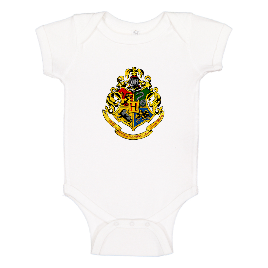 Hogwarts Emblem Harry Potter Movie Baby Romper Onesie