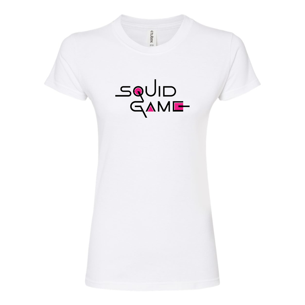 Women's Squid Game Show Round Neck T-Shirt