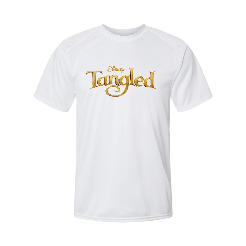 Men's Tangled Disney Cartoon Performance T-Shirt