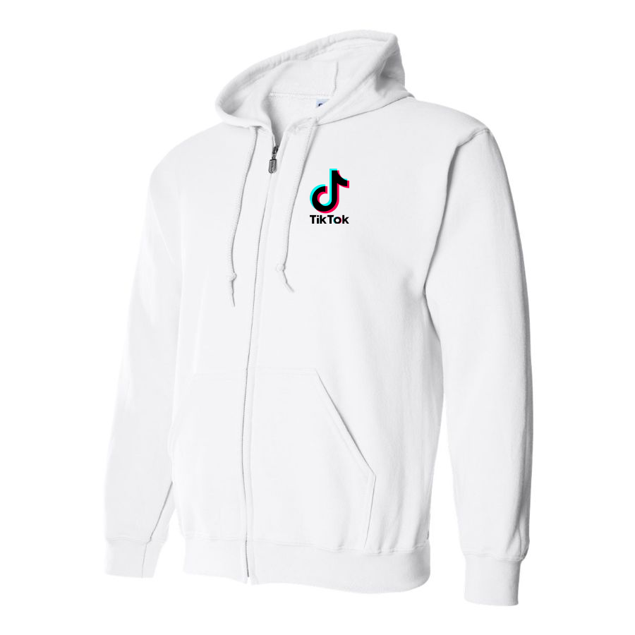 Men's TikTok Social Zipper Hoodie