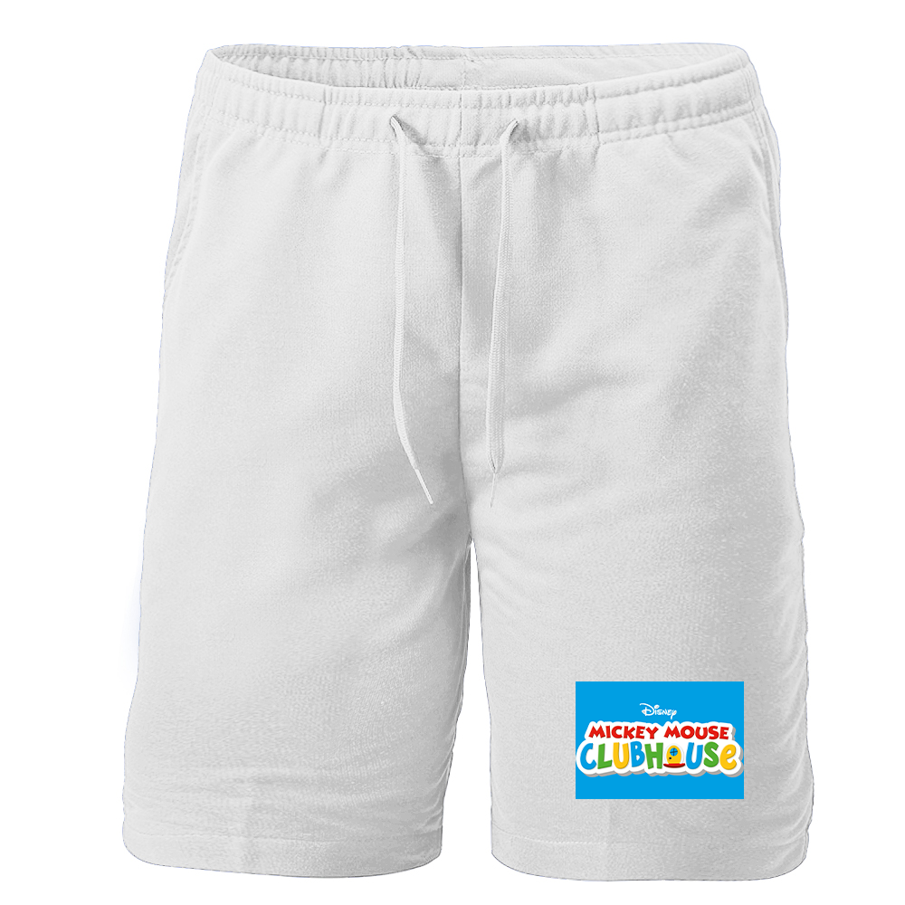 Men's Mickey Mouse ClubHouse Athletic Fleece Shorts