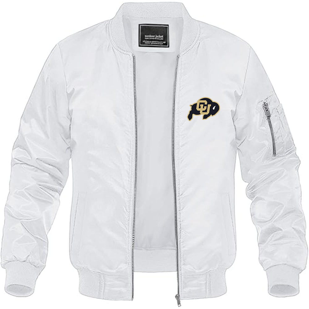 Men's Colorado Buffaloes Lightweight Bomber Jacket