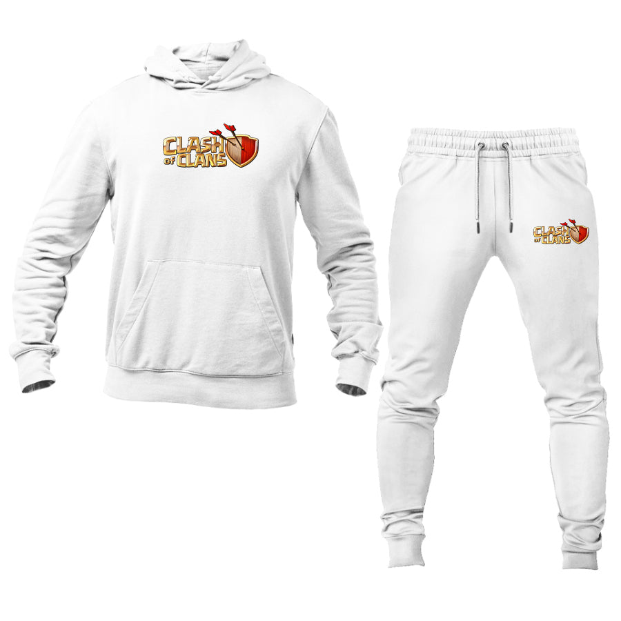 Men's Clash of Clans Game Hoodie Joggers Set