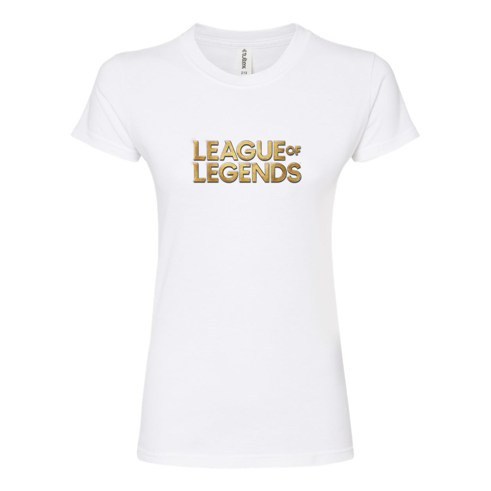 Women's League of Legends Game Round Neck T-Shirt