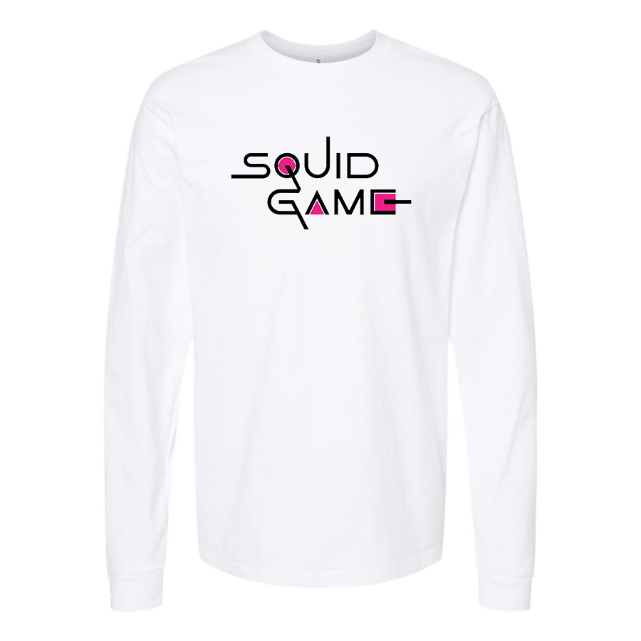 Youth Kids Squid Game Show Long Sleeve T-Shirt