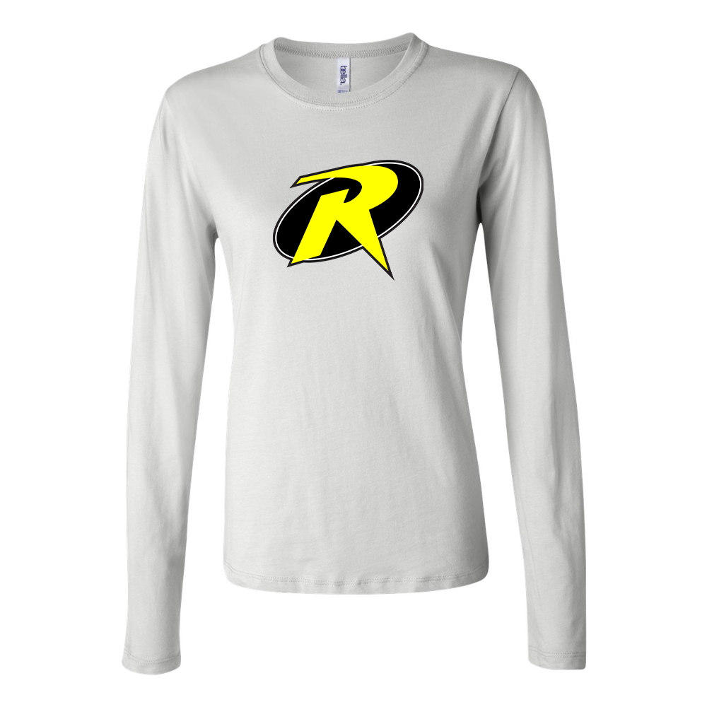 Women's Robin DC Comics Superhero Long Sleeve T-Shirt