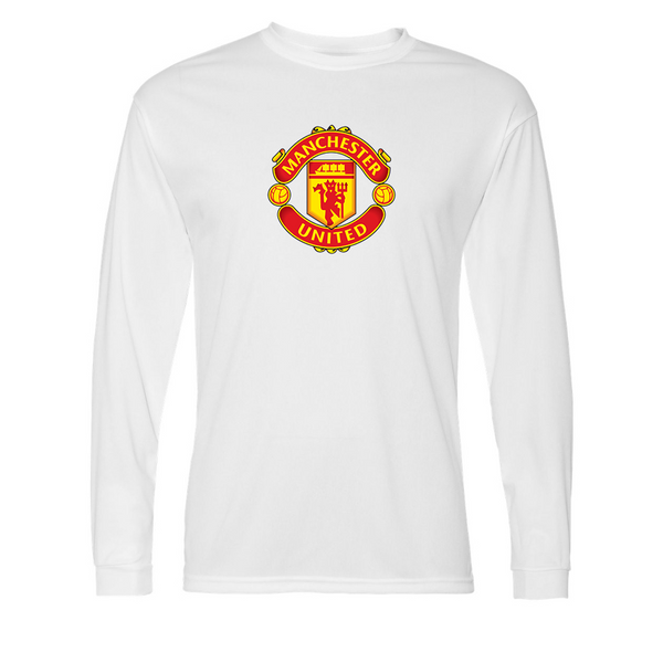 Men’s Manchester United Soccer  - C2 Sport - Performance Long Sleeve T-Shirt - 5104