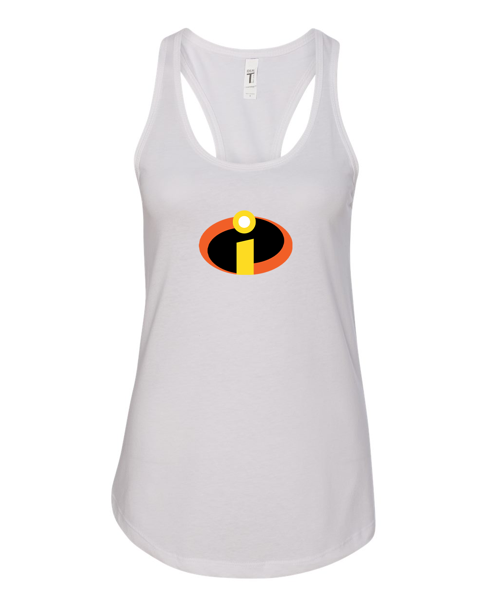 Women's The Incredibles Cartoon Racerback Tank Top