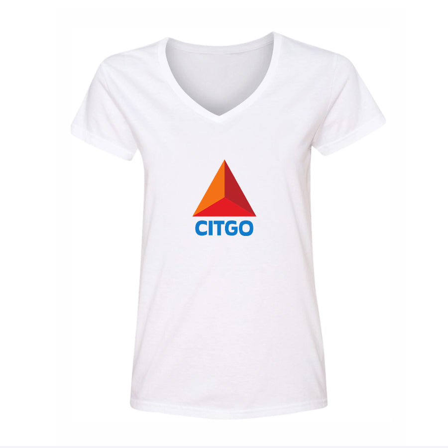 Women's Citgo Gas Station V-Neck T-Shirt