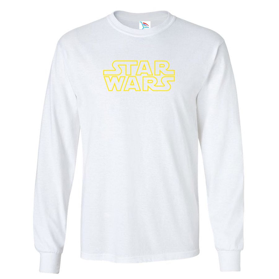 Youth Kids Star Wars Movie Long Sleeve T-Shirt