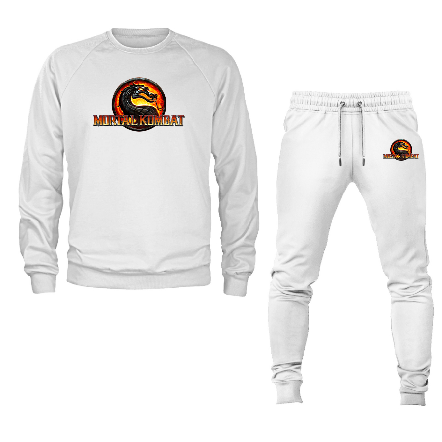 Men's Mortal Kombat Game Crewneck Sweatshirt Joggers Suit