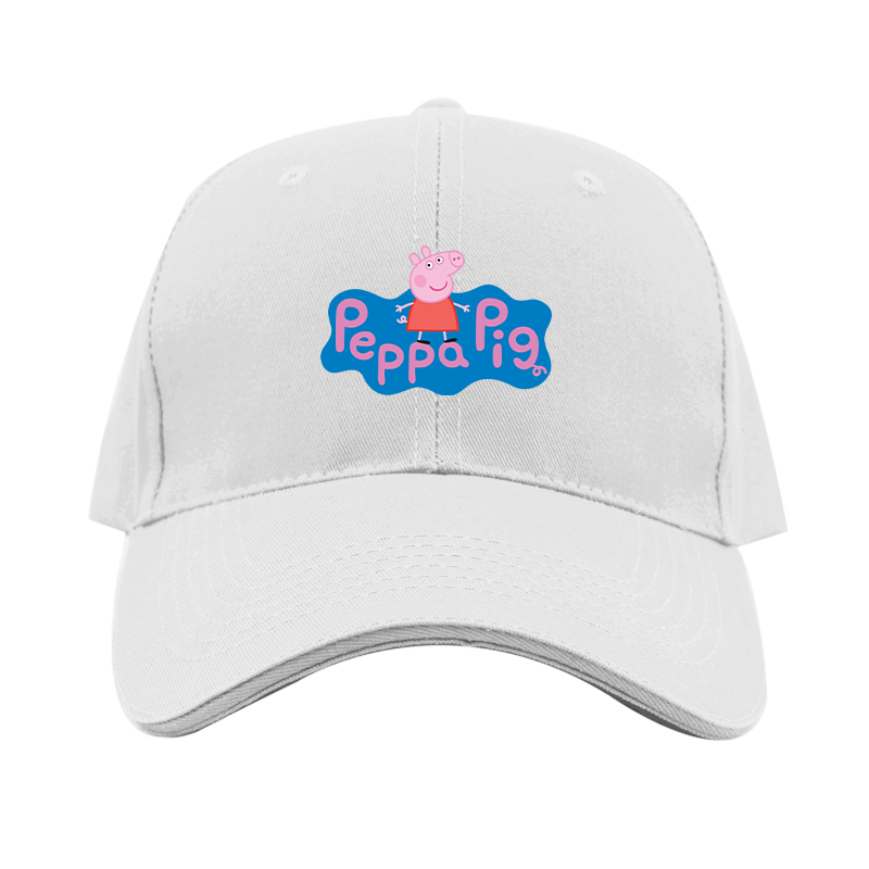 Pegga Pig Cartoon Dad Baseball Cap Hat