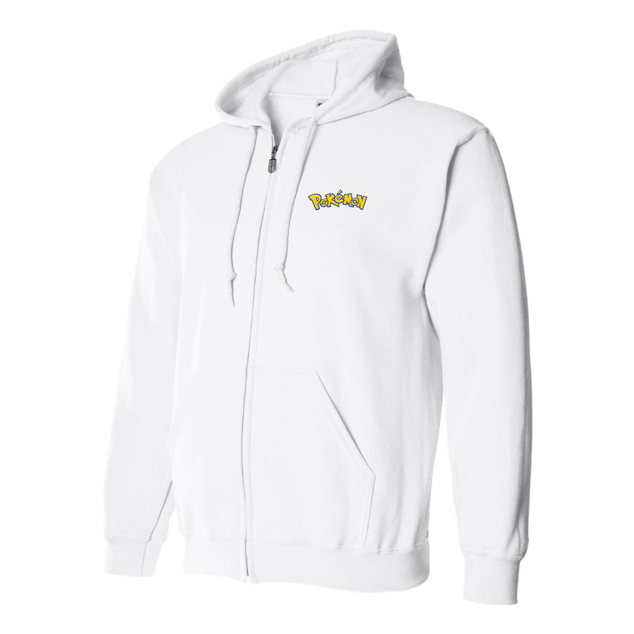 Men's Pokemon Cartoon Zipper Hoodie