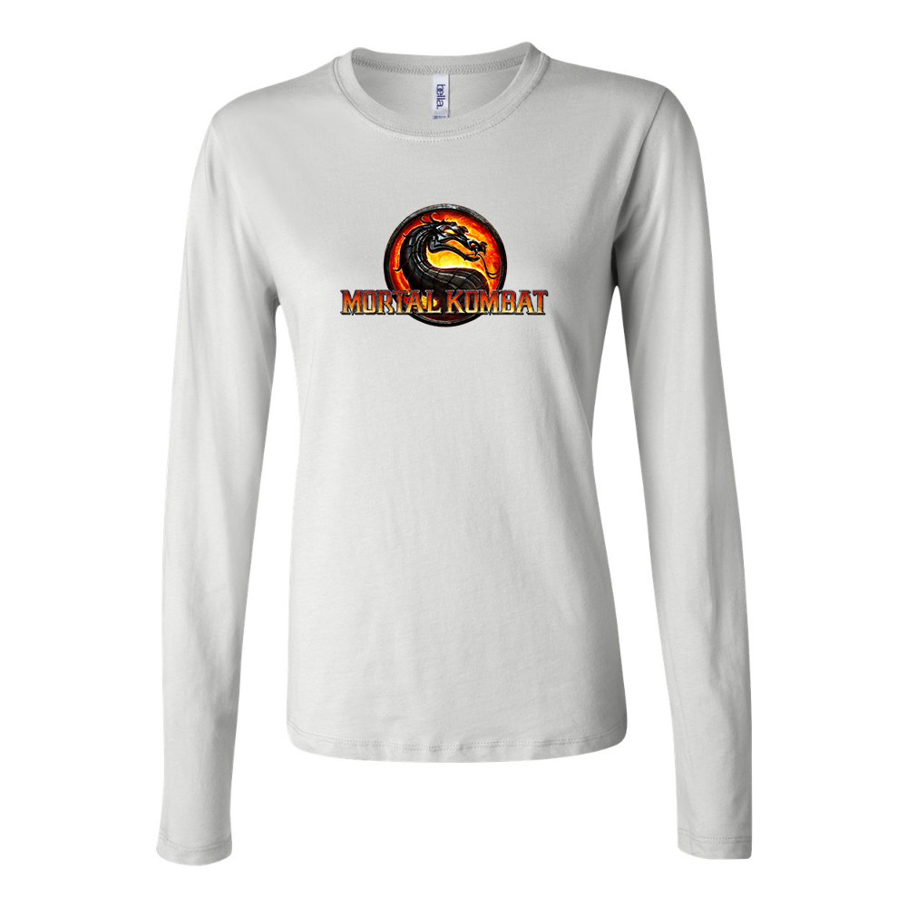 Women's Mortal Kombat Game Long Sleeve T-Shirt