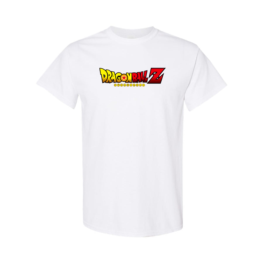 Youth Kids Dragon Ball Z Cartoon Title Cotton T-Shirt