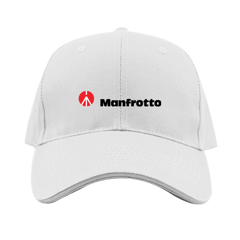 Manfrotto Logo  Dad Baseball Cap Hat