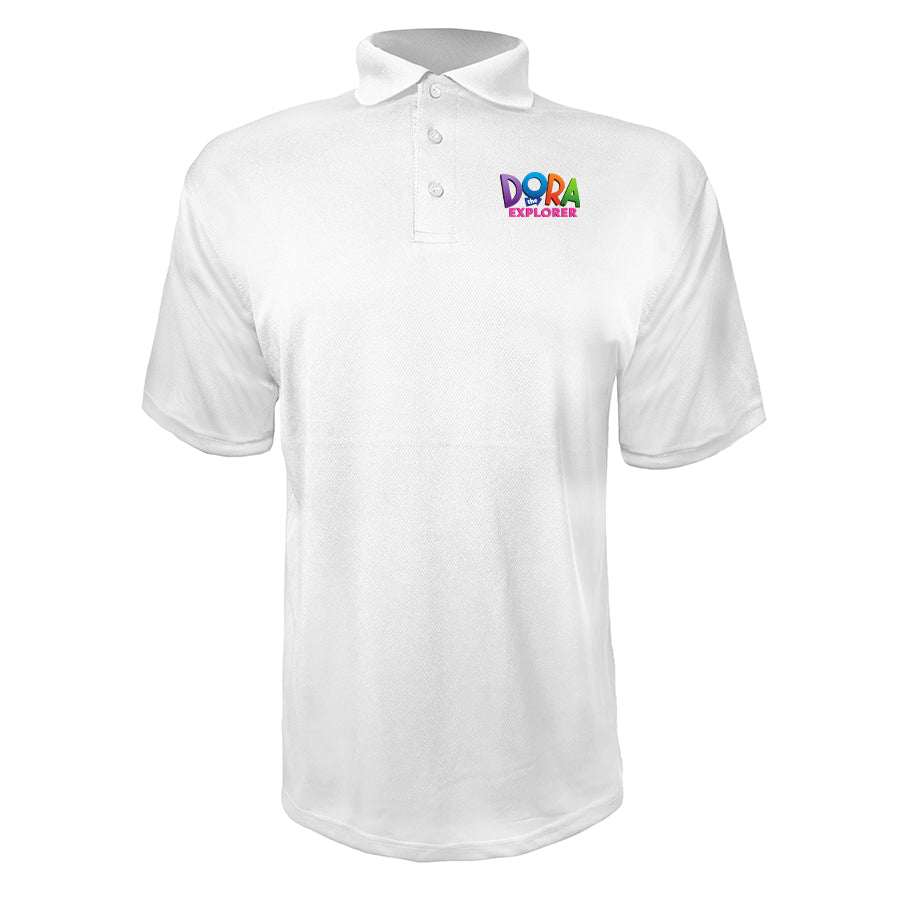 Men's Dora The Explorer Cartoon Polyester Polo