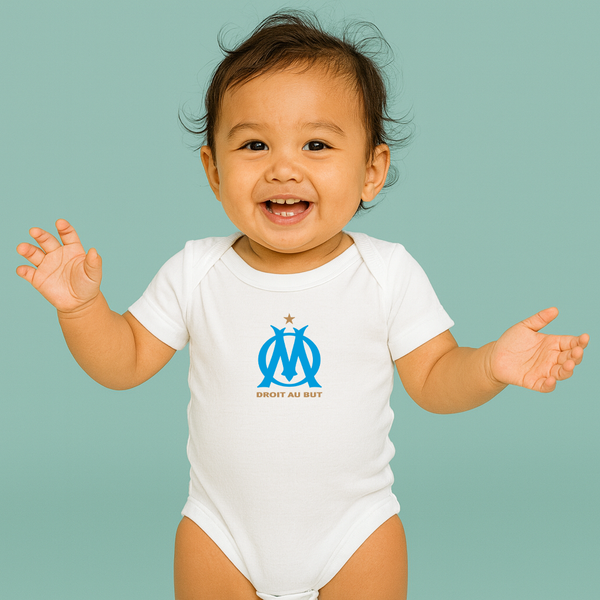 Olympique de Marseille FC Baby Romper Onesie