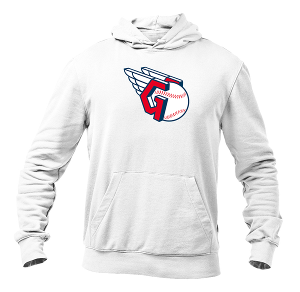 Men's Cleveland Guardians Logo Pullover Hoodie