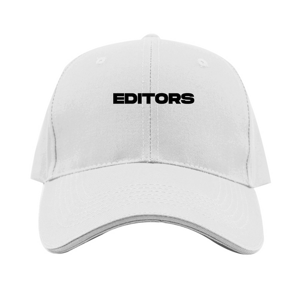 Editors  Logo  Dad Baseball Cap Hat