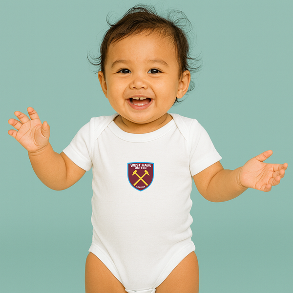 West Ham United FC Baby Romper Onesie