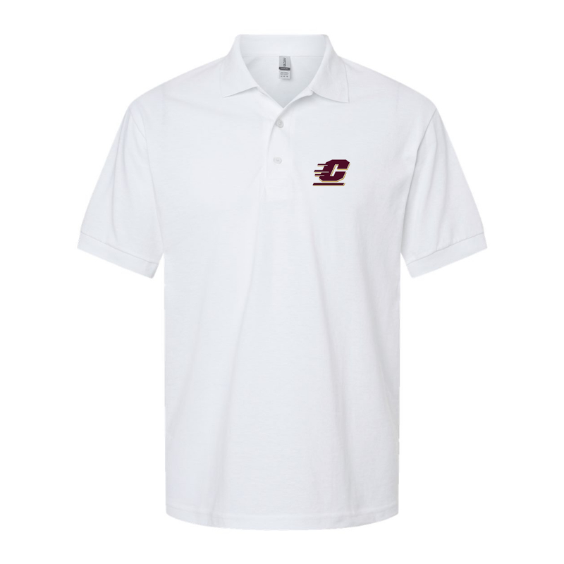 Men's Central Michigan Chippewas   Dry Blend Jersey Polo