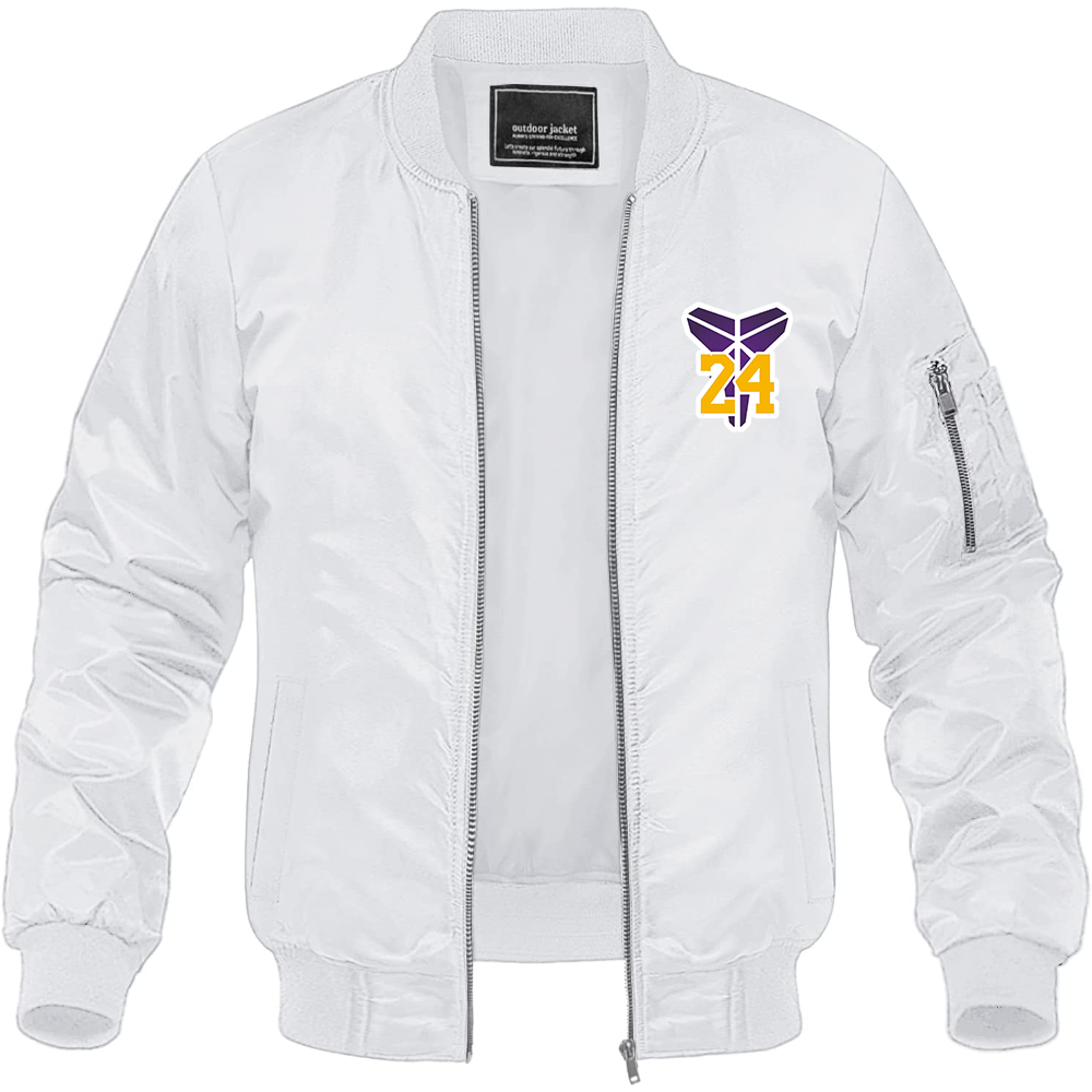 Men's Kobe Bryant Mamba 24 Lightweight Bomber Jacket