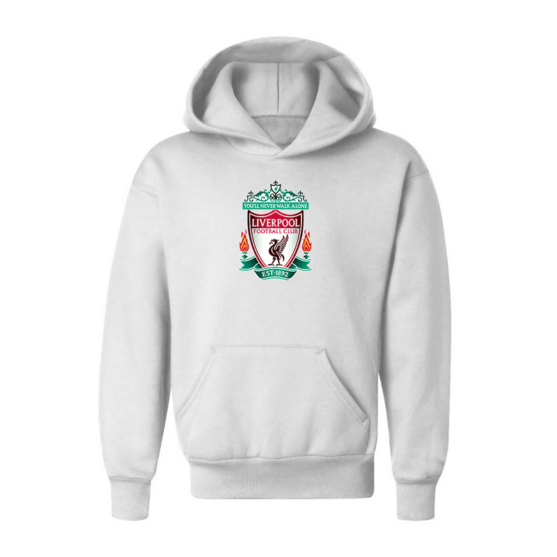 Youth Kids Liverpool Football Club Est.1892 Pullover Hoodie