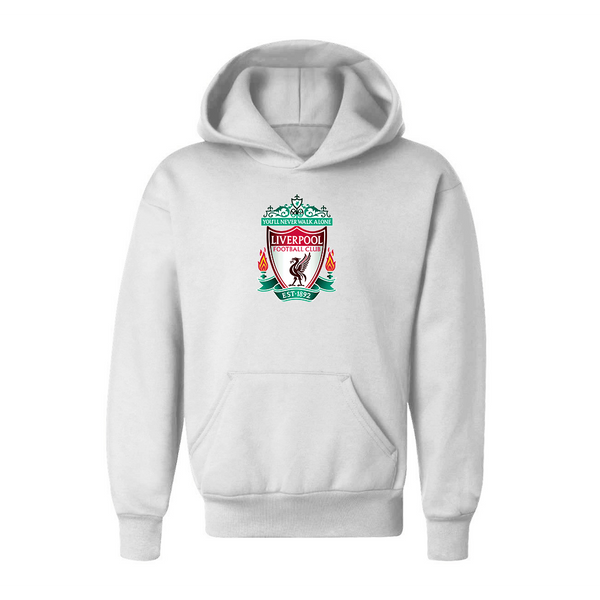 Youth Kids Liverpool Football Club Est.1892 Pullover Hoodie
