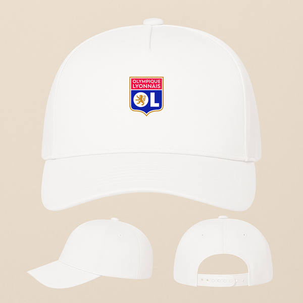 Olympique Lyonnais FC Five Panel Twill Snapback Cap