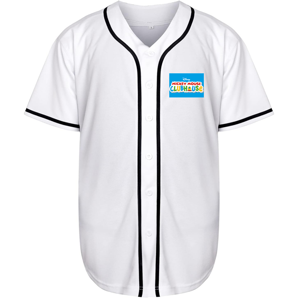 Men's Mickey Mouse ClubHouse Baseball Jersey