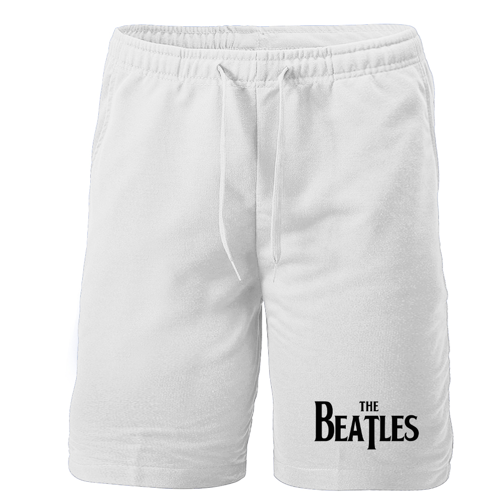 Men's The Beatles Music Athletic Fleece Shorts