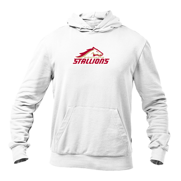 Men's Birmingham Stallions Logo Pullover Hoodie