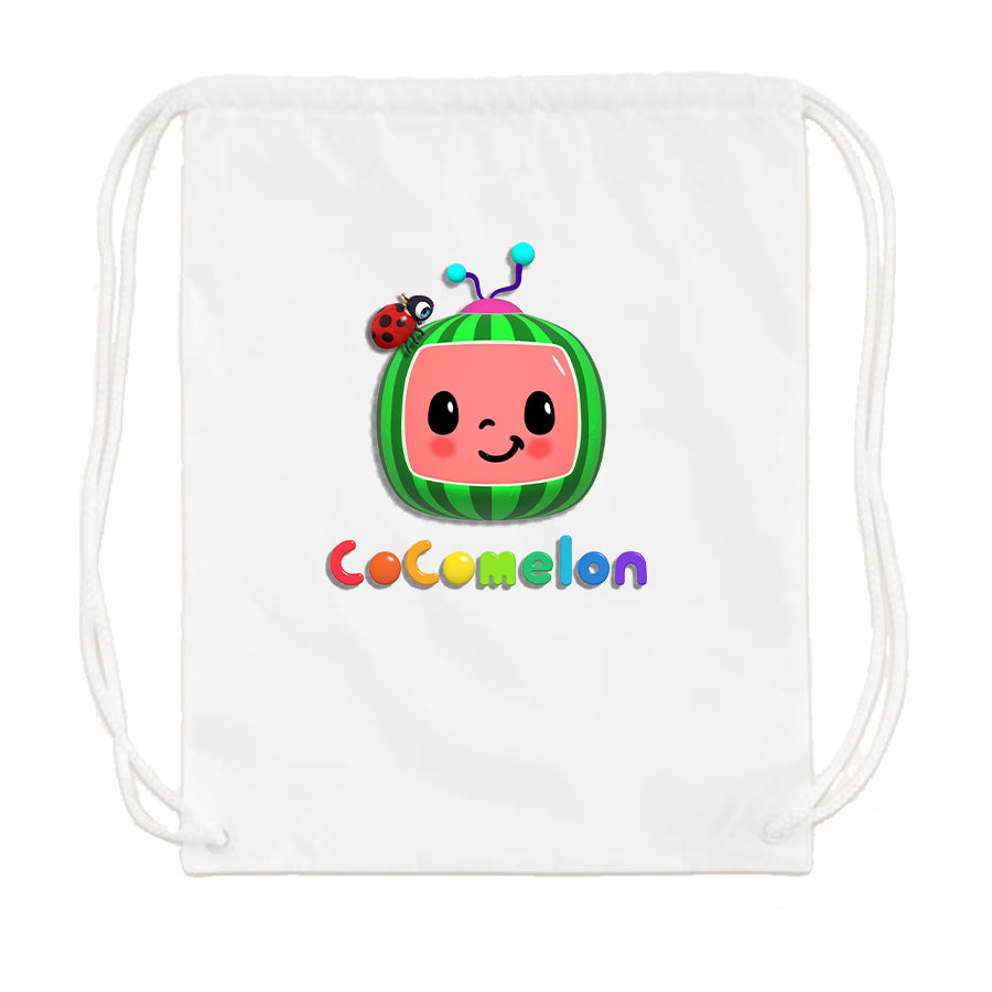 Cocomelon Cartoon Drawstring Bag