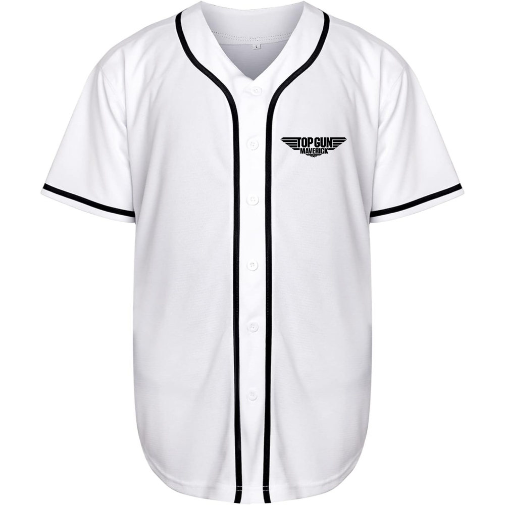 Men's Top Gun Maverick Movie Baseball Jersey