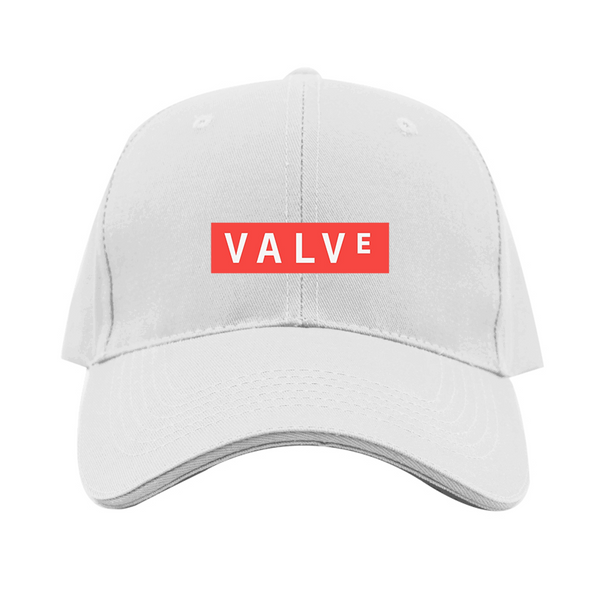 Valve Banner Logo  Dad Baseball Cap Hat