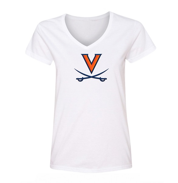 Women's Virginia Cavaliers V-Neck T-Shirt