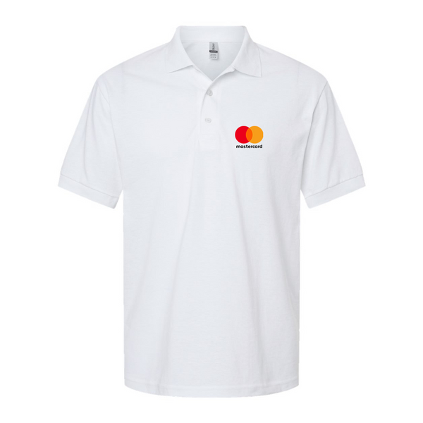 Men's Mastercard Logo  Dry Blend Polo