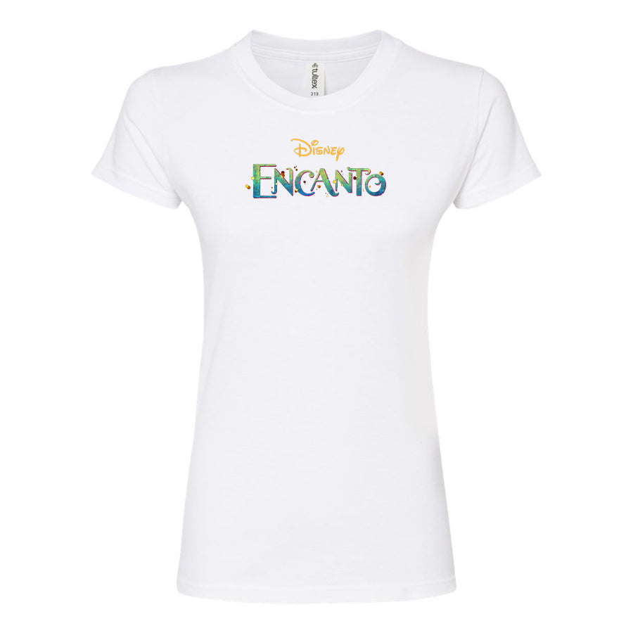 Women's Encanto Disney Cartoon Round Neck T-Shirt