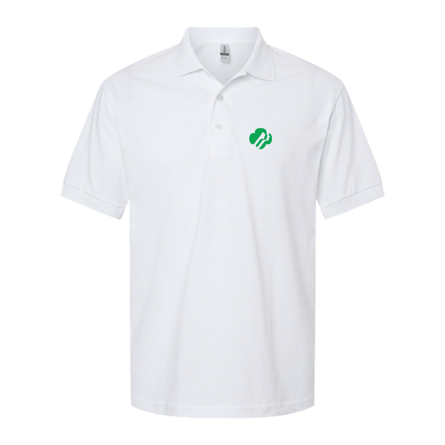 Men's Girl Scouts Logo Dry Blend Polo
