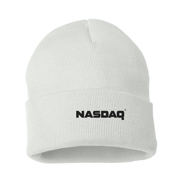 Nasdaq Logo  Beanie Hat