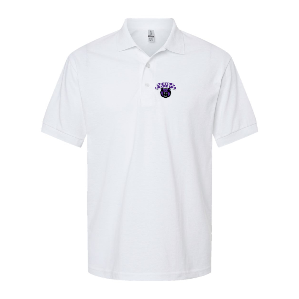 Men's Central Arkansas Bears Dry Blend Jersey Polo - White