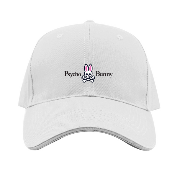 Psycho Bunny Logo  Dad Baseball Cap Hat