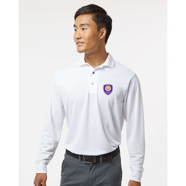 Men's Orlando City Soccer Paragon Prescott Long Sleeve Polo