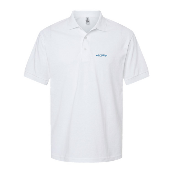 Men's Foffa Blue Logo Dry Blend Polo