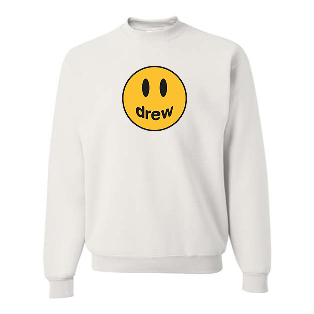 Men's Justin Bieber Drew Music Crewneck Sweatshirt