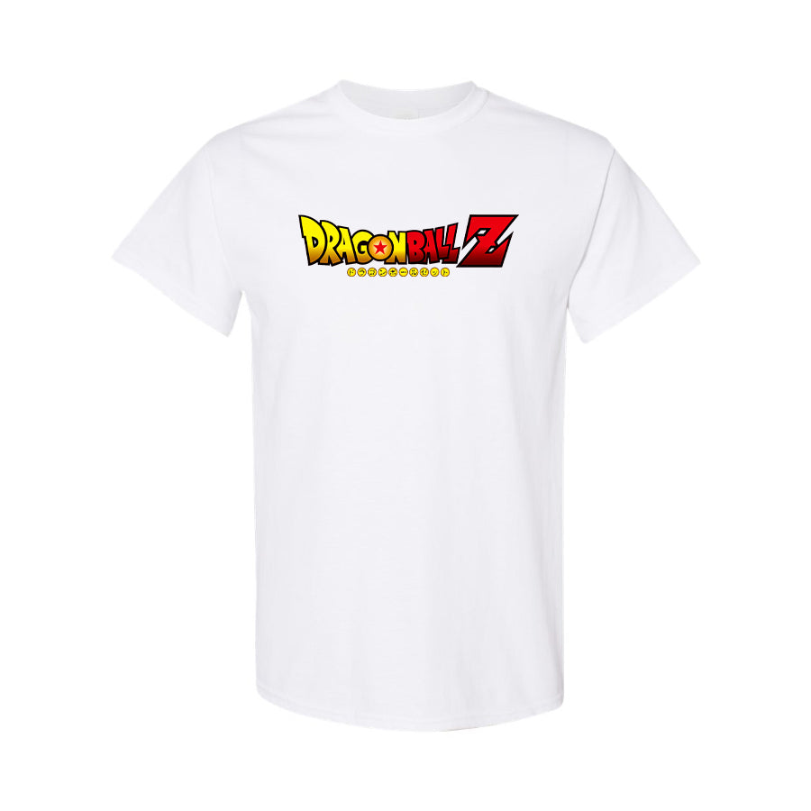 Men's Dragon Ball Z Cartoon Title Cotton T-Shirt