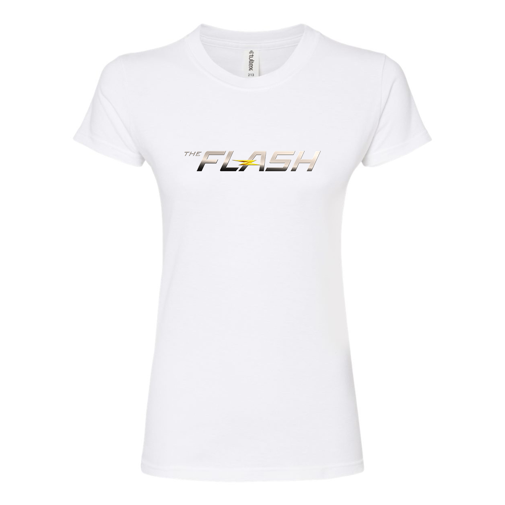 Women's The Flash DC Superhero Round Neck T-Shirt