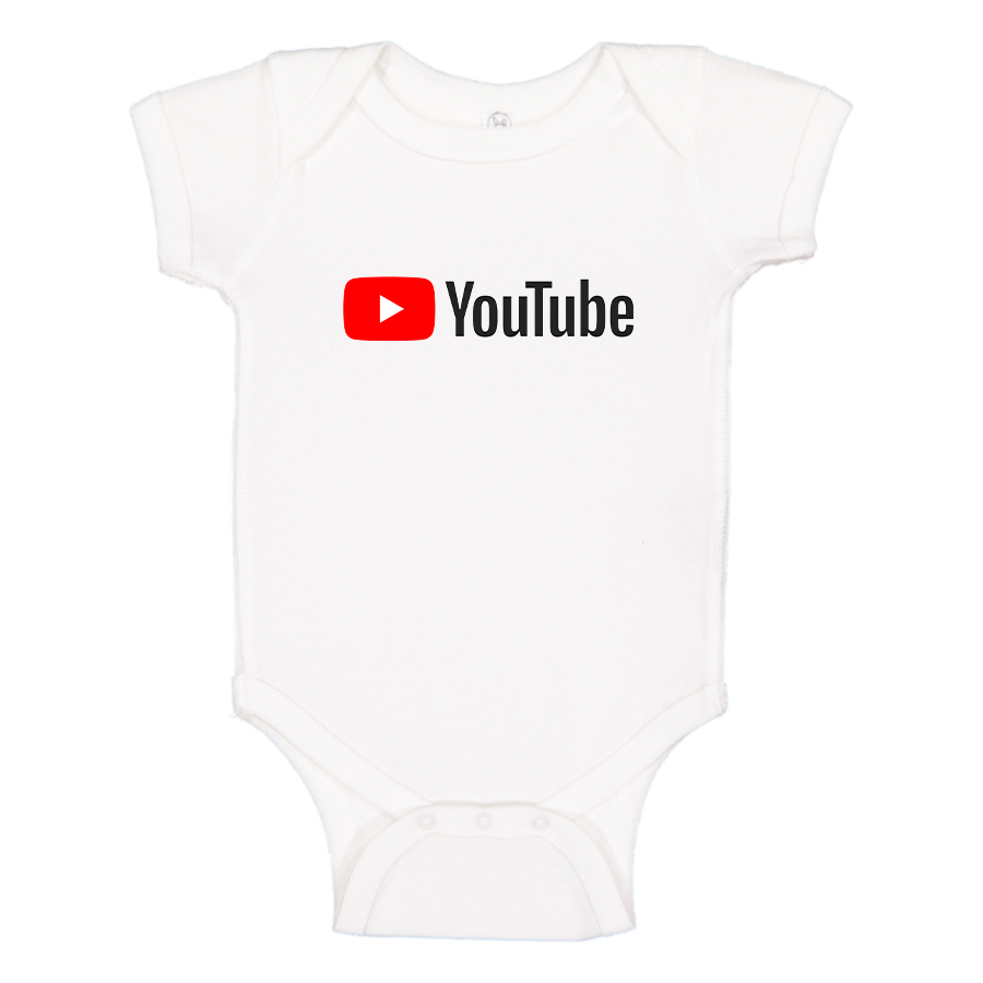 YouTube Social Video Steaming Baby Romper Onesie