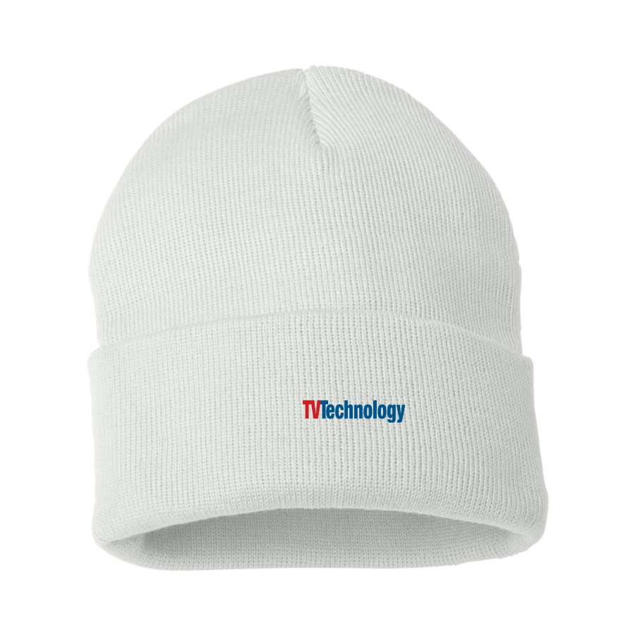TV Technology Logo Beanie Hat